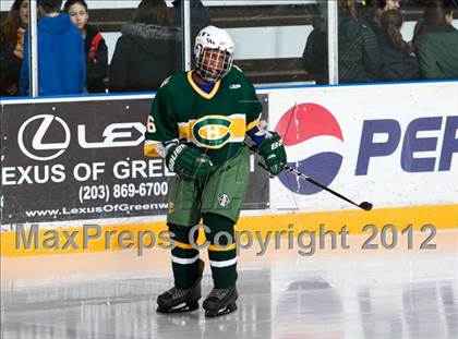 Thumbnail 1 in Trinity Catholic vs Ridgefield (CIAC Division 1 First Round) photogallery.