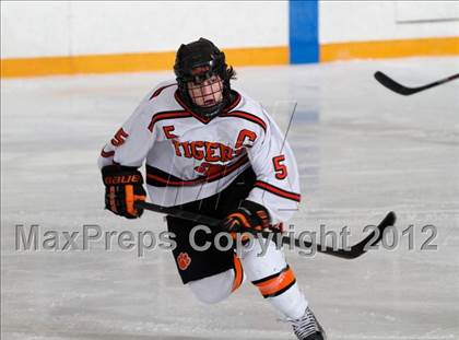 Thumbnail 1 in Trinity Catholic vs Ridgefield (CIAC Division 1 First Round) photogallery.