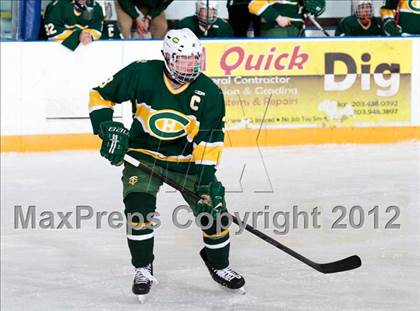Thumbnail 2 in Trinity Catholic vs Ridgefield (CIAC Division 1 First Round) photogallery.