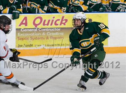 Thumbnail 3 in Trinity Catholic vs Ridgefield (CIAC Division 1 First Round) photogallery.