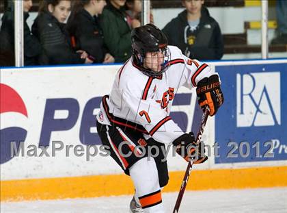 Thumbnail 2 in Trinity Catholic vs Ridgefield (CIAC Division 1 First Round) photogallery.