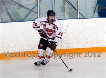 Thumbnail 3 in Trinity Catholic vs Ridgefield (CIAC Division 1 First Round) photogallery.