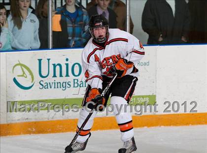 Thumbnail 2 in Trinity Catholic vs Ridgefield (CIAC Division 1 First Round) photogallery.