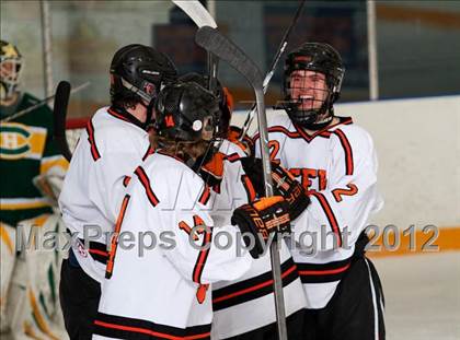 Thumbnail 3 in Trinity Catholic vs Ridgefield (CIAC Division 1 First Round) photogallery.