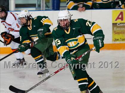 Thumbnail 3 in Trinity Catholic vs Ridgefield (CIAC Division 1 First Round) photogallery.