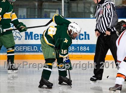 Thumbnail 3 in Trinity Catholic vs Ridgefield (CIAC Division 1 First Round) photogallery.