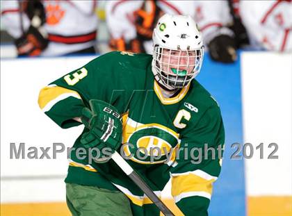Thumbnail 3 in Trinity Catholic vs Ridgefield (CIAC Division 1 First Round) photogallery.