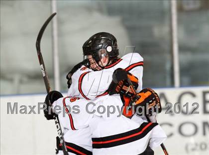 Thumbnail 3 in Trinity Catholic vs Ridgefield (CIAC Division 1 First Round) photogallery.
