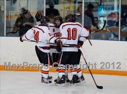 Thumbnail 1 in Trinity Catholic vs Ridgefield (CIAC Division 1 First Round) photogallery.