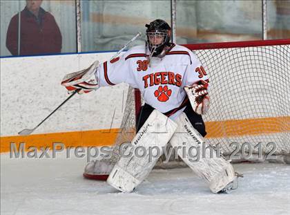 Thumbnail 3 in Trinity Catholic vs Ridgefield (CIAC Division 1 First Round) photogallery.