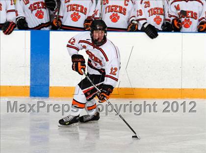 Thumbnail 2 in Trinity Catholic vs Ridgefield (CIAC Division 1 First Round) photogallery.
