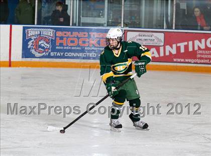 Thumbnail 2 in Trinity Catholic vs Ridgefield (CIAC Division 1 First Round) photogallery.