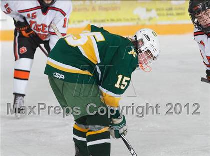 Thumbnail 1 in Trinity Catholic vs Ridgefield (CIAC Division 1 First Round) photogallery.