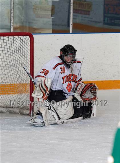 Thumbnail 3 in Trinity Catholic vs Ridgefield (CIAC Division 1 First Round) photogallery.