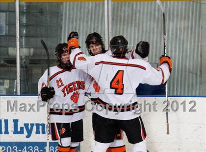 Thumbnail 2 in Trinity Catholic vs Ridgefield (CIAC Division 1 First Round) photogallery.