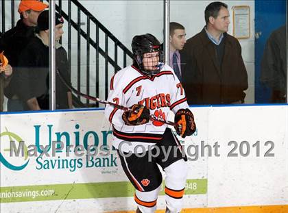 Thumbnail 1 in Trinity Catholic vs Ridgefield (CIAC Division 1 First Round) photogallery.