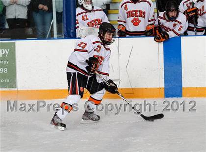 Thumbnail 1 in Trinity Catholic vs Ridgefield (CIAC Division 1 First Round) photogallery.