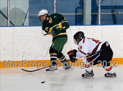 Thumbnail 2 in Trinity Catholic vs Ridgefield (CIAC Division 1 First Round) photogallery.