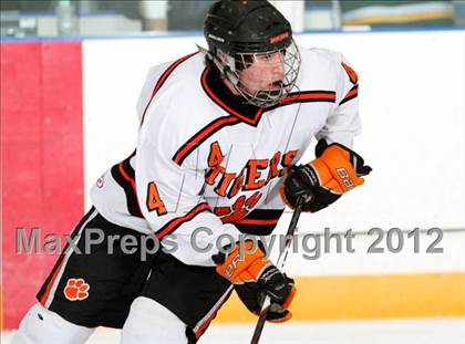 Thumbnail 2 in Trinity Catholic vs Ridgefield (CIAC Division 1 First Round) photogallery.