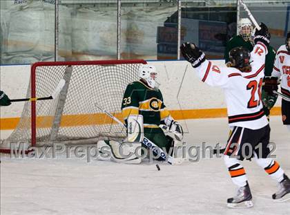 Thumbnail 1 in Trinity Catholic vs Ridgefield (CIAC Division 1 First Round) photogallery.