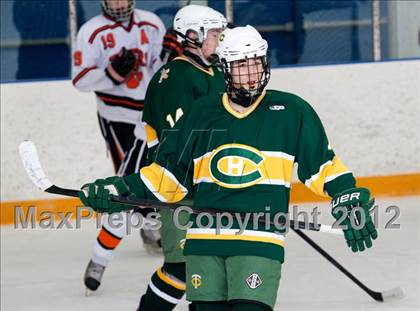 Thumbnail 1 in Trinity Catholic vs Ridgefield (CIAC Division 1 First Round) photogallery.