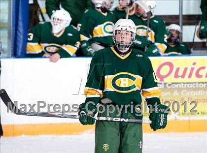 Thumbnail 2 in Trinity Catholic vs Ridgefield (CIAC Division 1 First Round) photogallery.