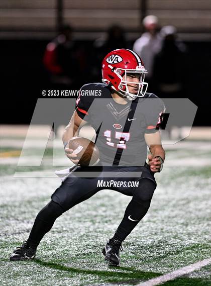 Thumbnail 1 in Woodward Academy vs. Gainesville (GHSA 6A Quarterfinal) photogallery.