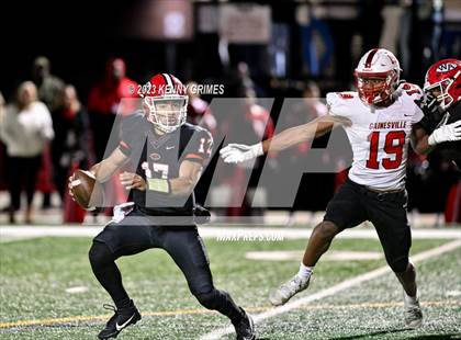 Thumbnail 3 in Woodward Academy vs. Gainesville (GHSA 6A Quarterfinal) photogallery.