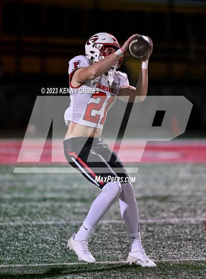 Thumbnail 3 in Woodward Academy vs. Gainesville (GHSA 6A Quarterfinal) photogallery.