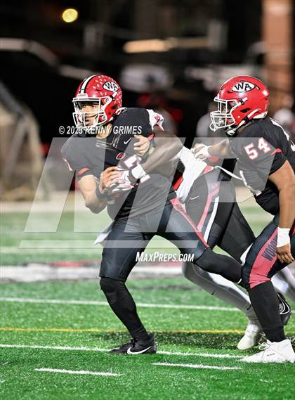 Thumbnail 2 in Woodward Academy vs. Gainesville (GHSA 6A Quarterfinal) photogallery.