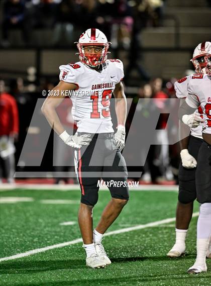 Thumbnail 2 in Woodward Academy vs. Gainesville (GHSA 6A Quarterfinal) photogallery.
