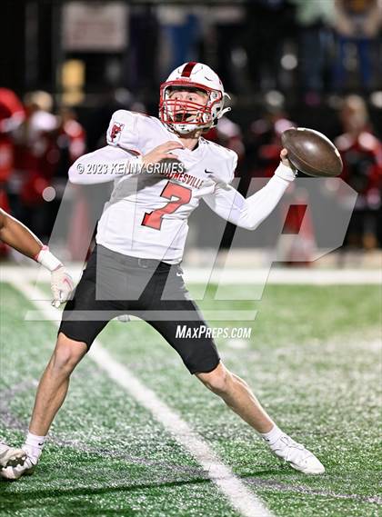 Thumbnail 1 in Woodward Academy vs. Gainesville (GHSA 6A Quarterfinal) photogallery.