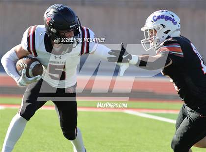 Thumbnail 2 in Covenant vs Covenant Christian (TAPPS Football Div III Playoff) photogallery.