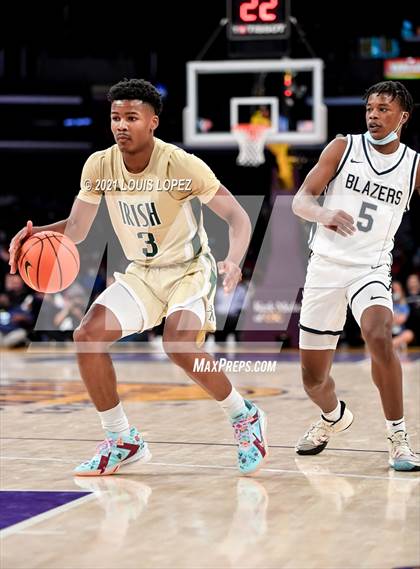 Thumbnail 1 in Sierra Canyon vs. St. Vincent-St. Mary (The Chosen 1's Invitational) photogallery.