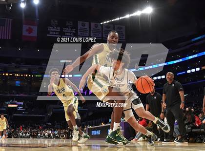 Thumbnail 2 in Sierra Canyon vs. St. Vincent-St. Mary (The Chosen 1's Invitational) photogallery.