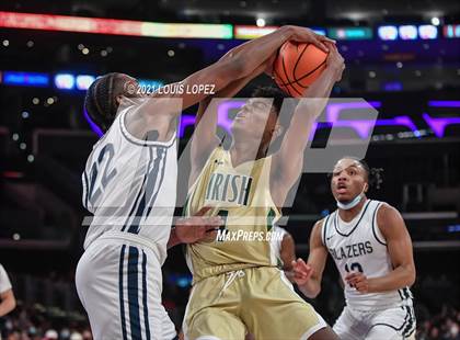 Thumbnail 2 in Sierra Canyon vs. St. Vincent-St. Mary (The Chosen 1's Invitational) photogallery.