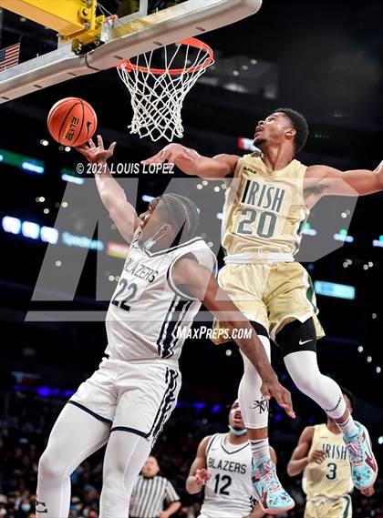 Thumbnail 3 in Sierra Canyon vs. St. Vincent-St. Mary (The Chosen 1's Invitational) photogallery.