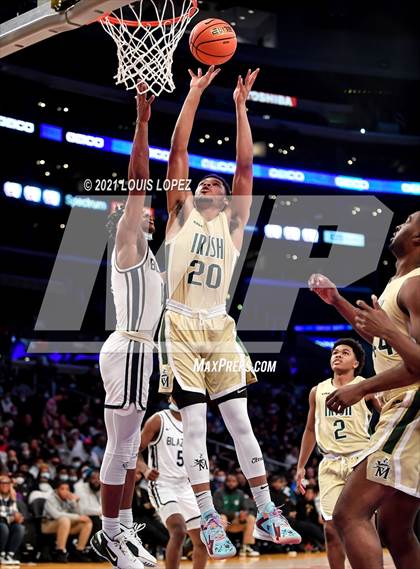 Thumbnail 3 in Sierra Canyon vs. St. Vincent-St. Mary (The Chosen 1's Invitational) photogallery.