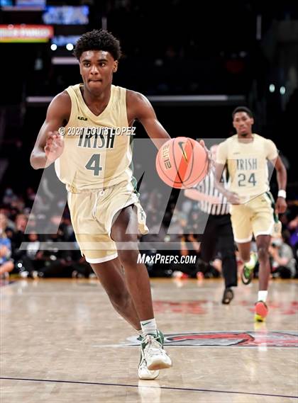 Thumbnail 2 in Sierra Canyon vs. St. Vincent-St. Mary (The Chosen 1's Invitational) photogallery.