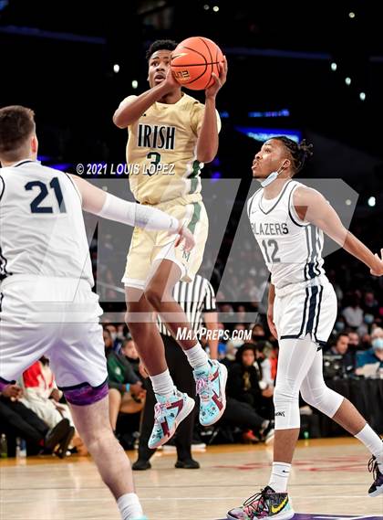 Thumbnail 1 in Sierra Canyon vs. St. Vincent-St. Mary (The Chosen 1's Invitational) photogallery.