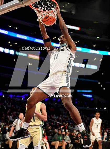 Thumbnail 1 in Sierra Canyon vs. St. Vincent-St. Mary (The Chosen 1's Invitational) photogallery.