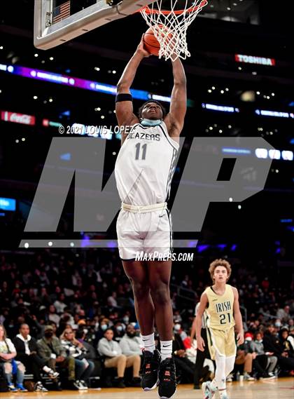 Thumbnail 1 in Sierra Canyon vs. St. Vincent-St. Mary (The Chosen 1's Invitational) photogallery.