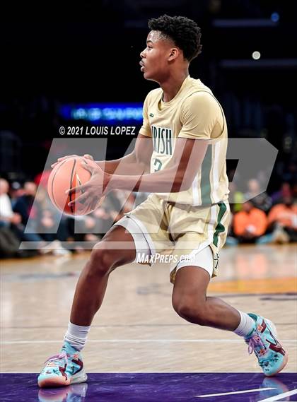 Thumbnail 1 in Sierra Canyon vs. St. Vincent-St. Mary (The Chosen 1's Invitational) photogallery.