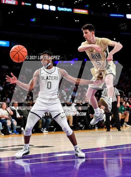 Thumbnail 1 in Sierra Canyon vs. St. Vincent-St. Mary (The Chosen 1's Invitational) photogallery.