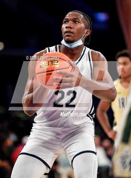 Thumbnail 1 in Sierra Canyon vs. St. Vincent-St. Mary (The Chosen 1's Invitational) photogallery.