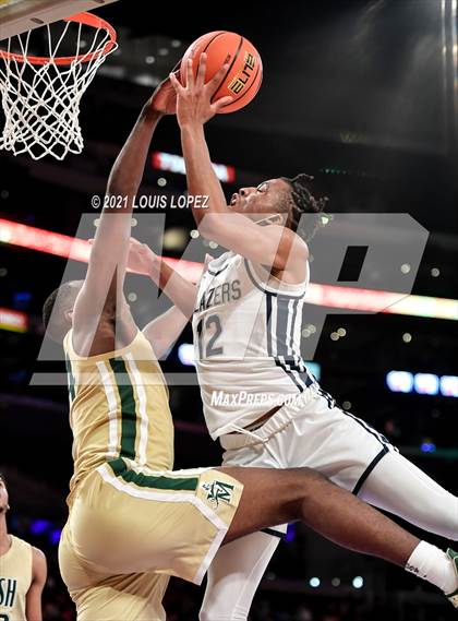 Thumbnail 3 in Sierra Canyon vs. St. Vincent-St. Mary (The Chosen 1's Invitational) photogallery.
