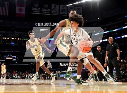 Thumbnail 3 in Sierra Canyon vs. St. Vincent-St. Mary (The Chosen 1's Invitational) photogallery.