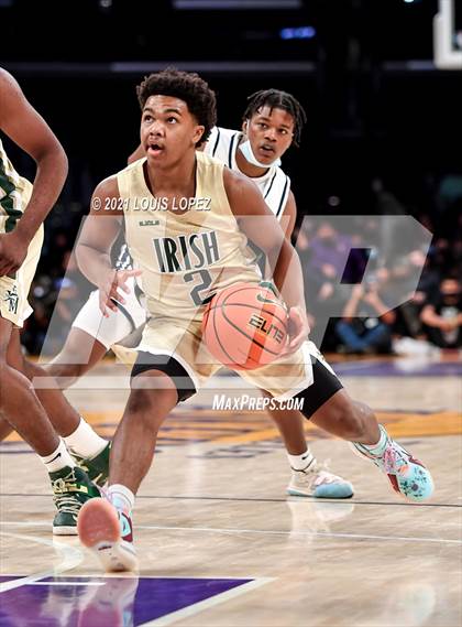 Thumbnail 2 in Sierra Canyon vs. St. Vincent-St. Mary (The Chosen 1's Invitational) photogallery.