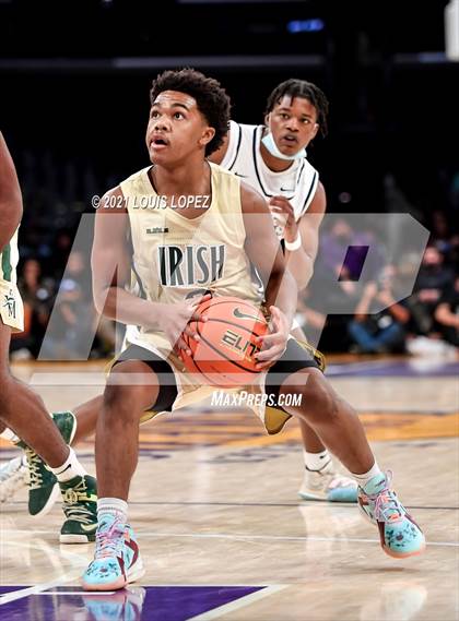 Thumbnail 3 in Sierra Canyon vs. St. Vincent-St. Mary (The Chosen 1's Invitational) photogallery.