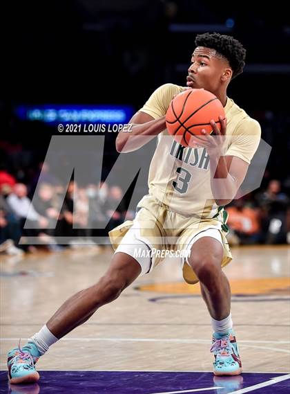 Thumbnail 2 in Sierra Canyon vs. St. Vincent-St. Mary (The Chosen 1's Invitational) photogallery.